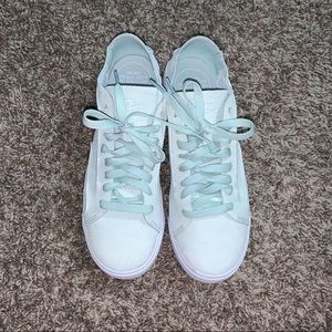 NWT Nike’s - Light Aqua Suede Tennies